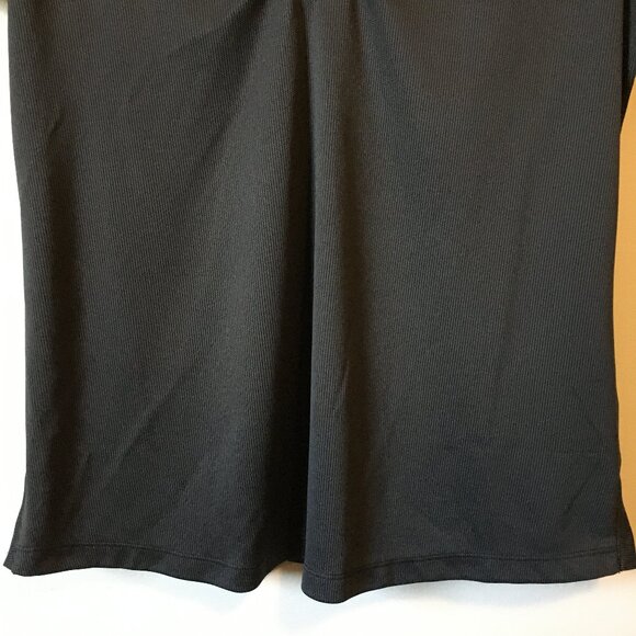 Black Sun Protection Ruched Sports Tee - Picture 4 of 16